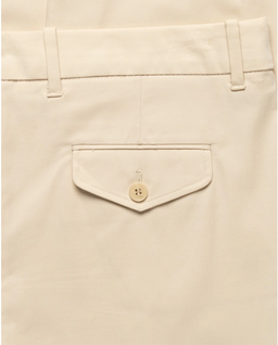 Beżowe spodnie ze zwężaną nogawką - Image #3