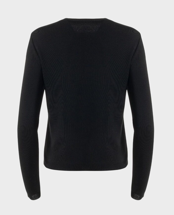 Wełniany sweter w pepitkę