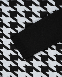 Wełniany sweter w pepitkę - Image #2