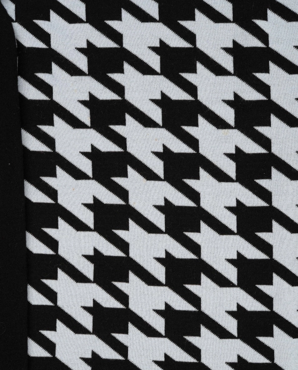 Wełniany sweter w pepitkę - Image #3