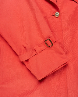 Czerwony dwurzędowy trencz - Image #2