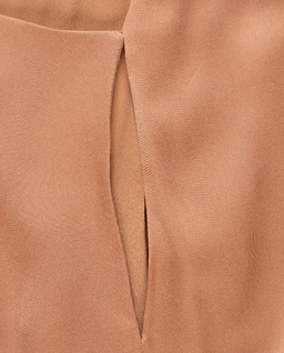 Jedwabna sukienka z drapowaniem - Image #2