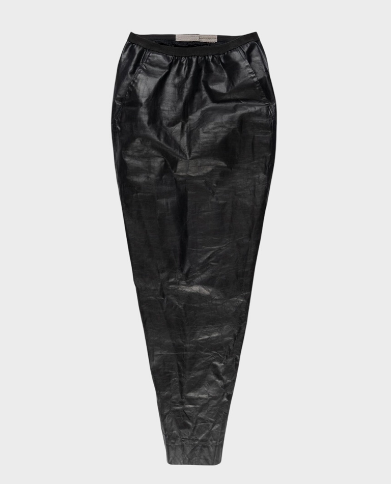 Czarna skórzana spódnica maxi Cyclops