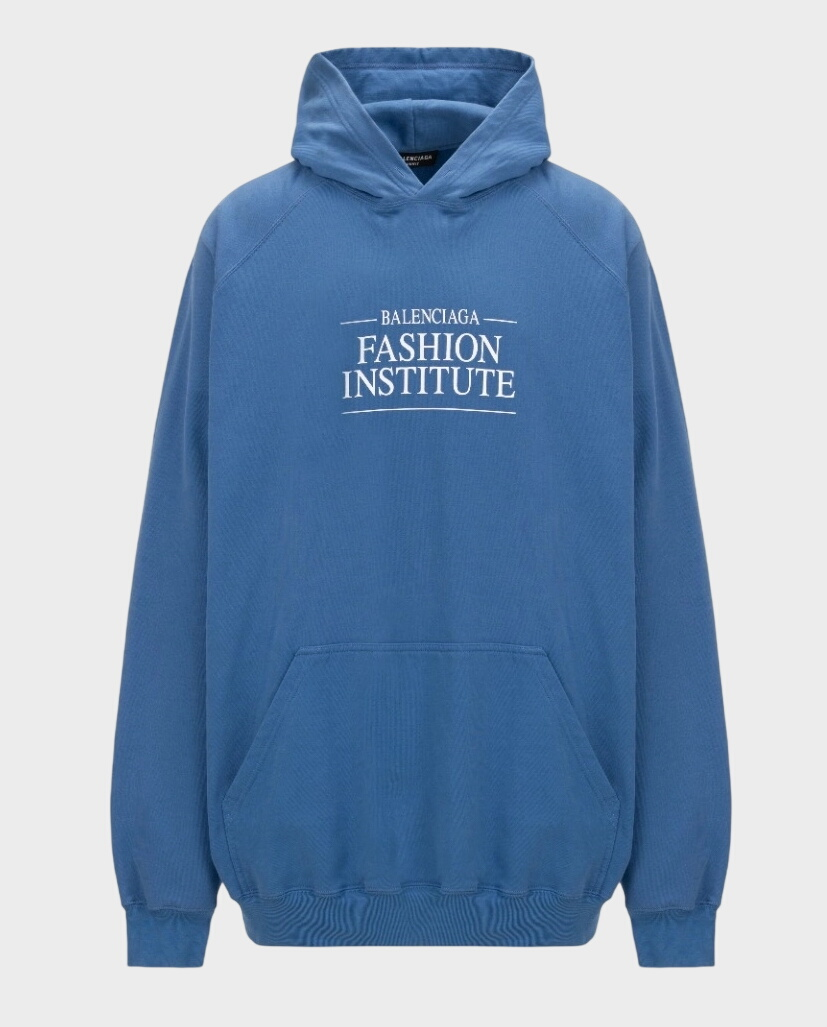 Niebieska bluza z kapturem - Image #0