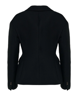 Czarna jednorzędowa marynarka - Image #1