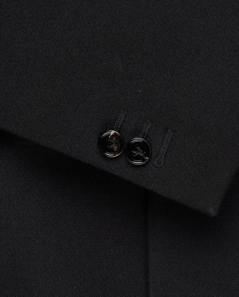 Czarna jednorzędowa marynarka - Image #2