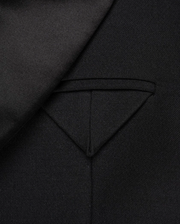 Czarna jednorzędowa marynarka - Image #3