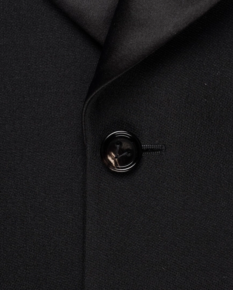 Czarna jednorzędowa marynarka - Image #4