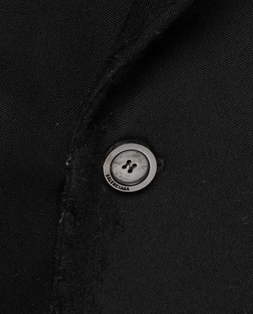 Czarna marynarka dwurzędowa - Image #4