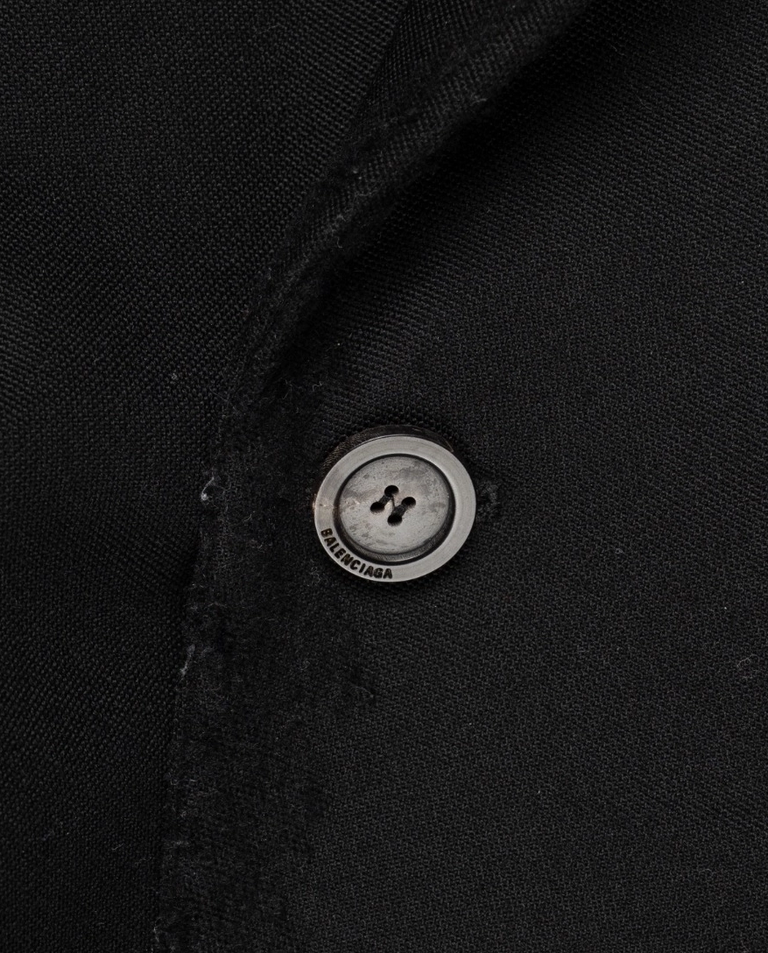 Czarna marynarka dwurzędowa - Image #4