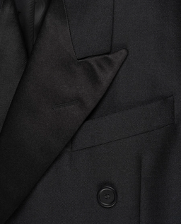 Czarna dwurzędowa marynarka - Image #2