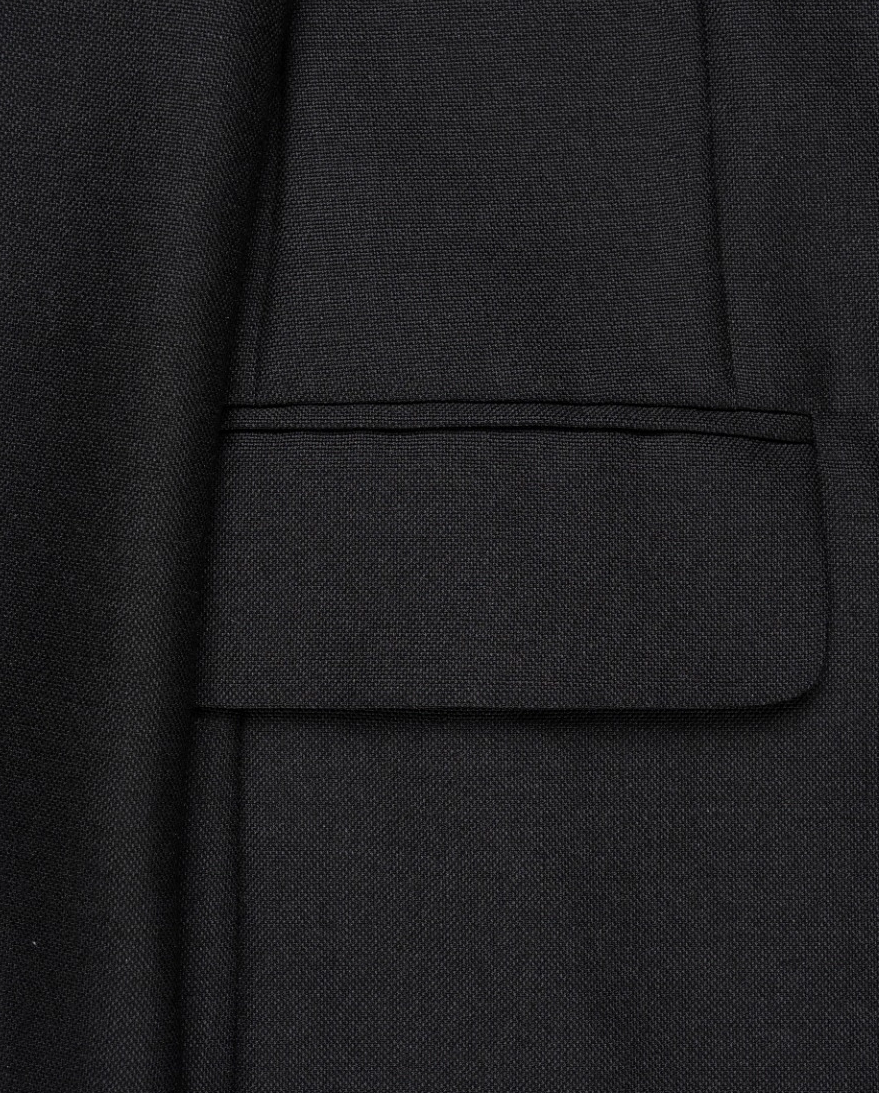 Czarna dwurzędowa marynarka - Image #3