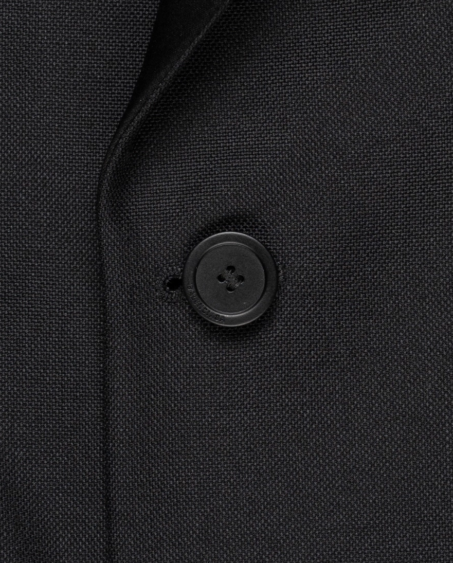 Czarna dwurzędowa marynarka - Image #4