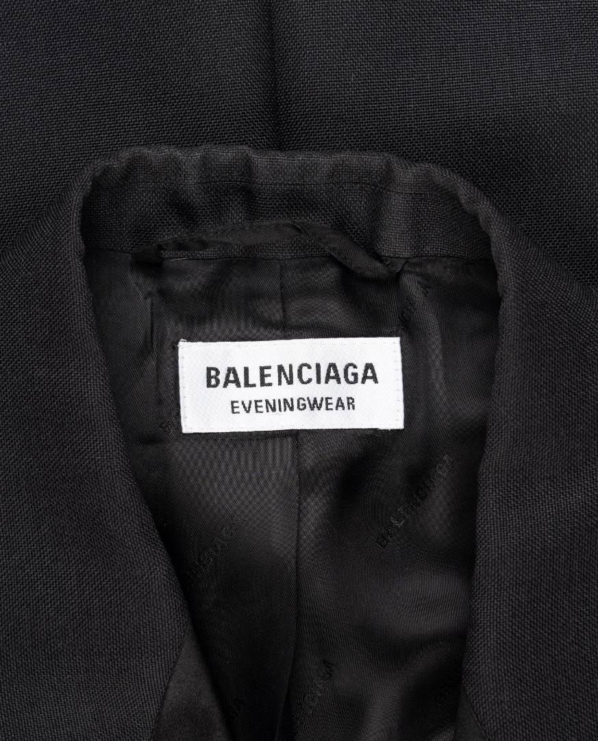 Czarna dwurzędowa marynarka - Image #5