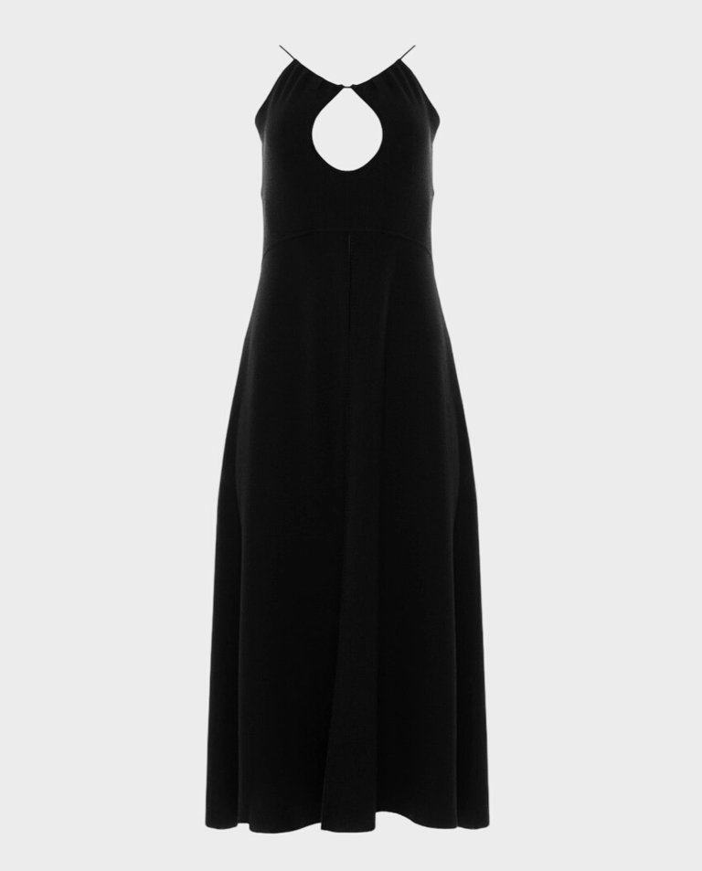 Czarna sukienka maxi