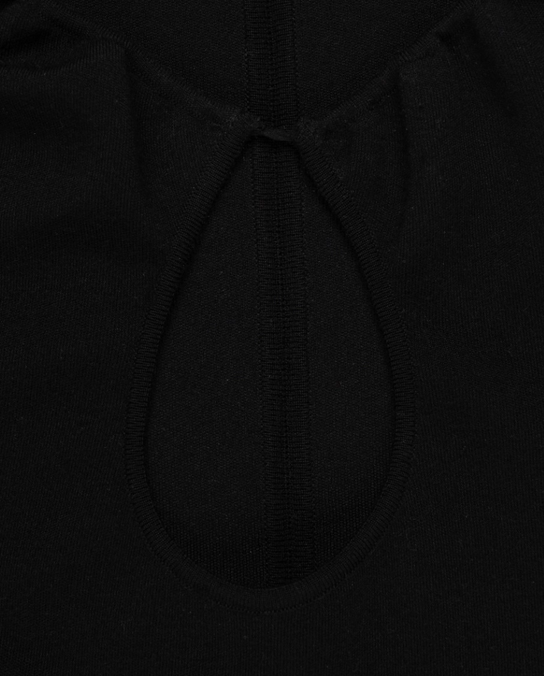 Czarna sukienka maxi - Image #3