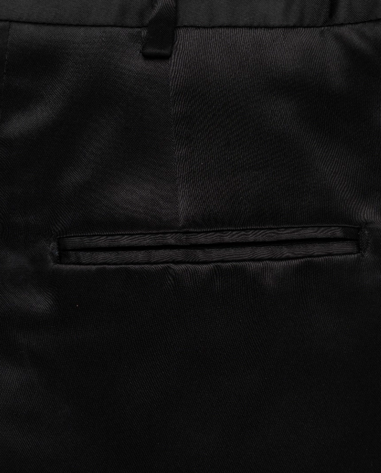 Jedwabne spodnie z wysokim stanem - Image #3