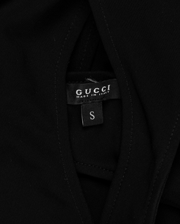 Czarna sukienka mini z wycięciami - Image #4