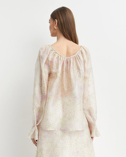 Jedwabna bluzka z printem - Image #3