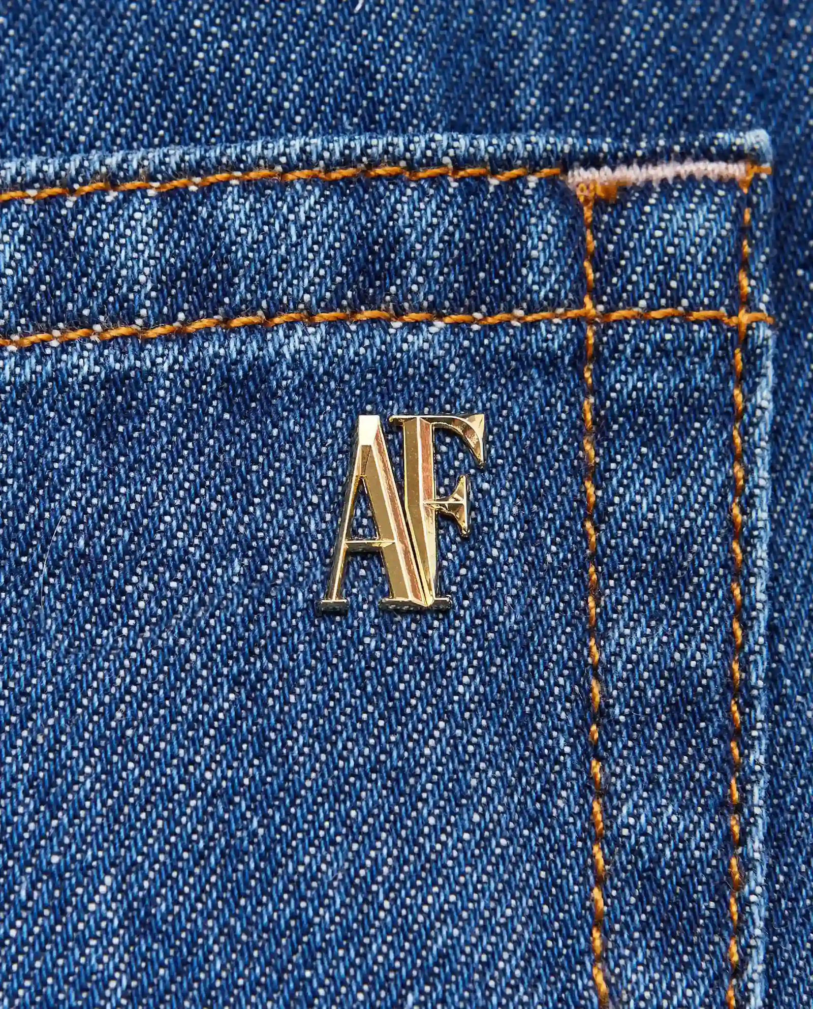 Niebieskie jeansy z wysokim stanem - Image #3