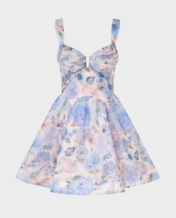 Rozkloszowana sukienka mini Rebellion Drape - Image #1