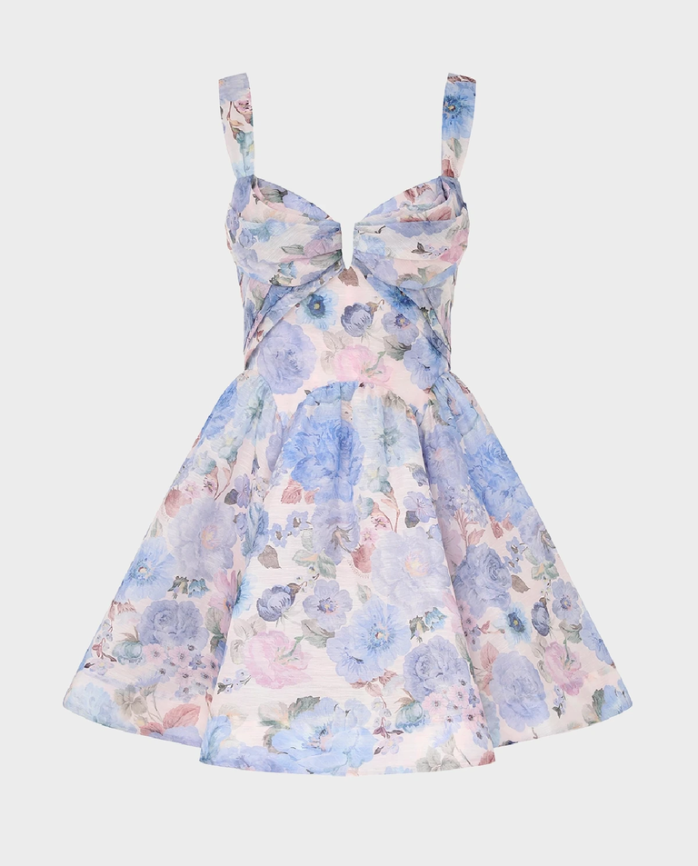 Rozkloszowana sukienka mini Rebellion Drape