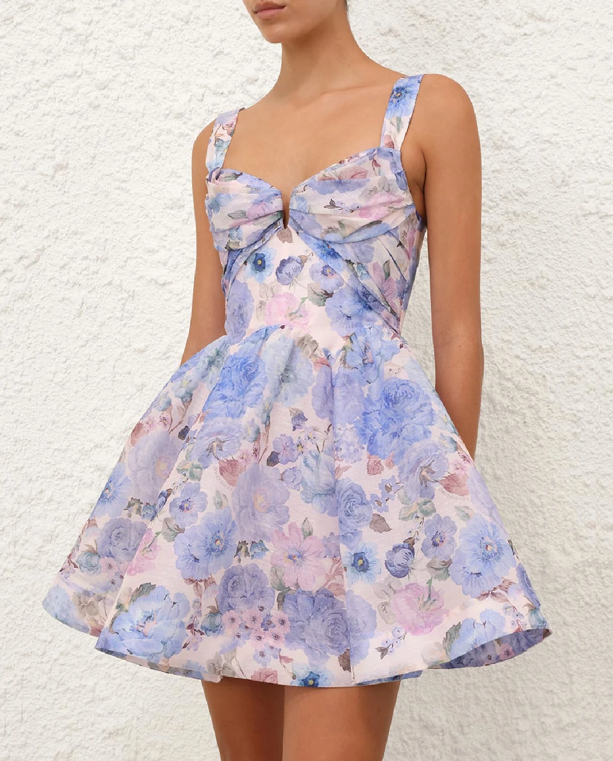 Rozkloszowana sukienka mini Rebellion Drape - Image #3