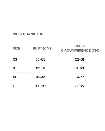 Biały prążkowany top Ribbed - Image #6