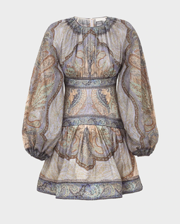 Sukienka mini w orientalny wzór paisley Wanderlust - Image #1