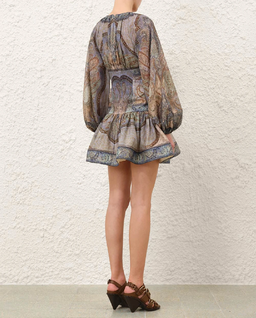 Sukienka mini w orientalny wzór paisley Wanderlust - Image #2