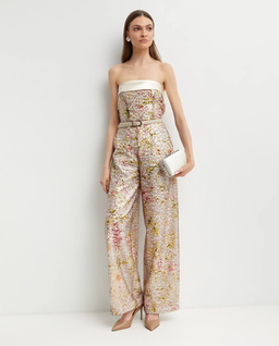 Cekinowe spodnie z wysokim stanem - Image #1