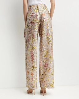 Cekinowe spodnie z wysokim stanem - Image #2