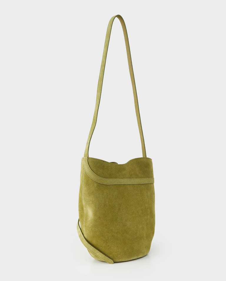 Zamszowa torebka Bucket Bag - Image #1