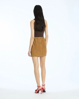 Ciemnobrązowy tank top - Image #3