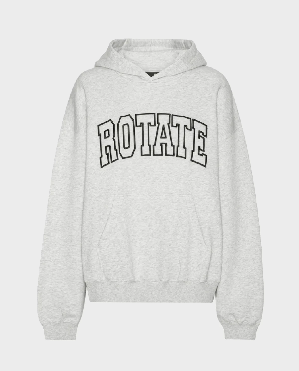 Jasnoszara bluza z kapturem - Image #0