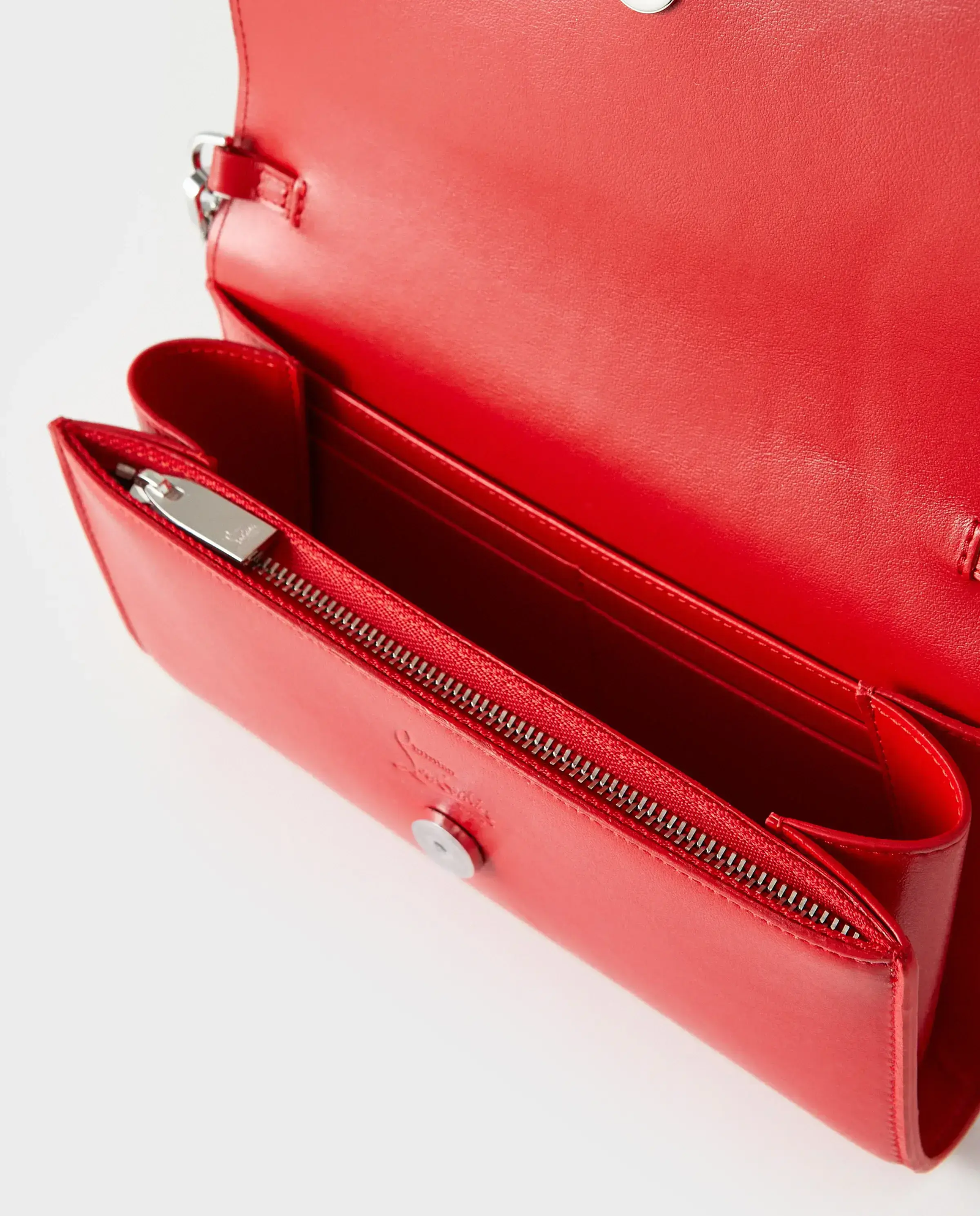 Czerwona lakierowana torebka Loubi54 - Image #4