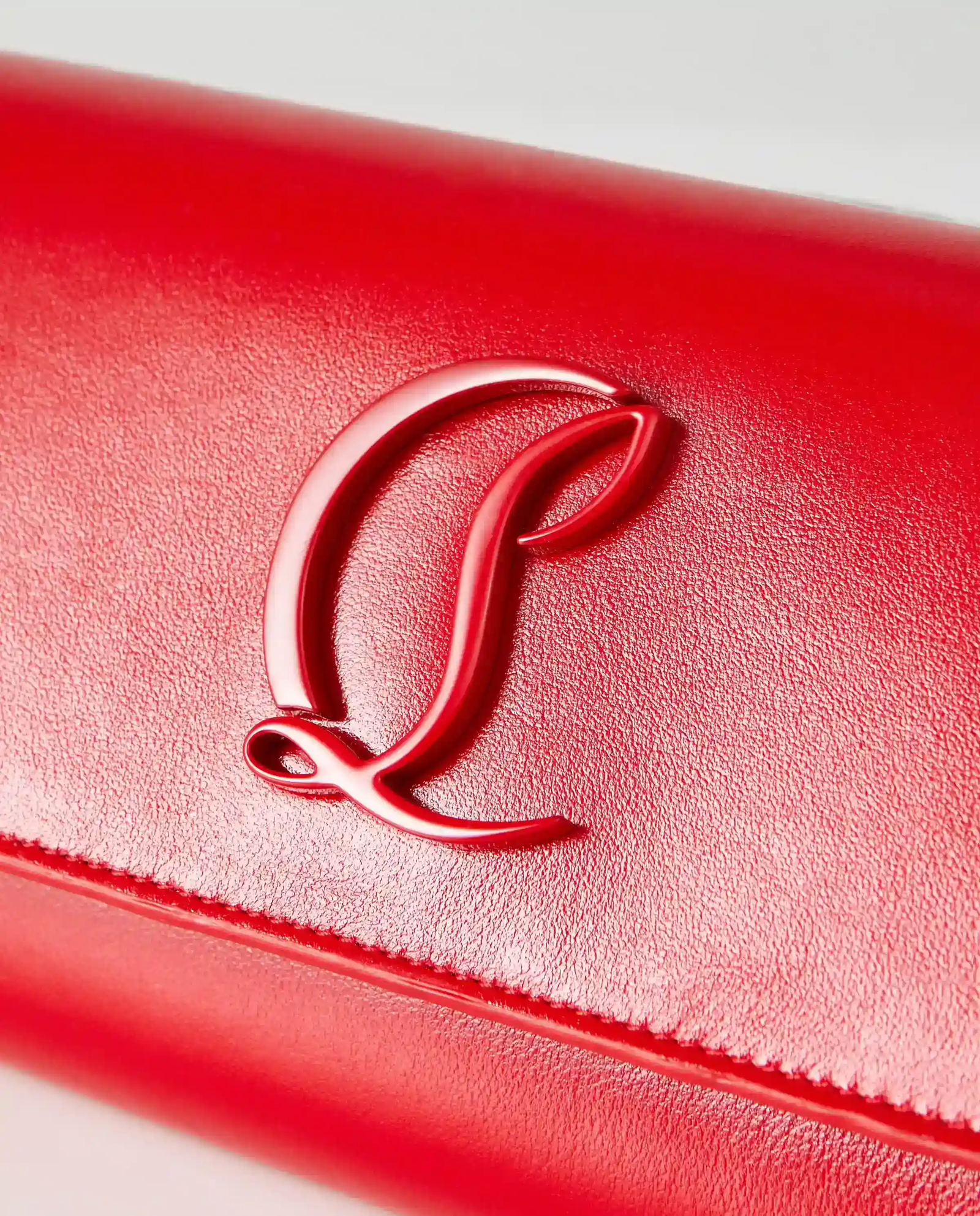 Czerwona lakierowana torebka Loubi54 - Image #3