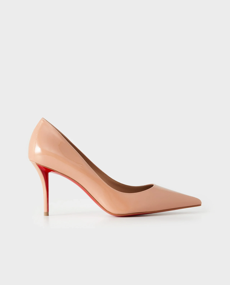 Beżowe szpilki Miss Z 80