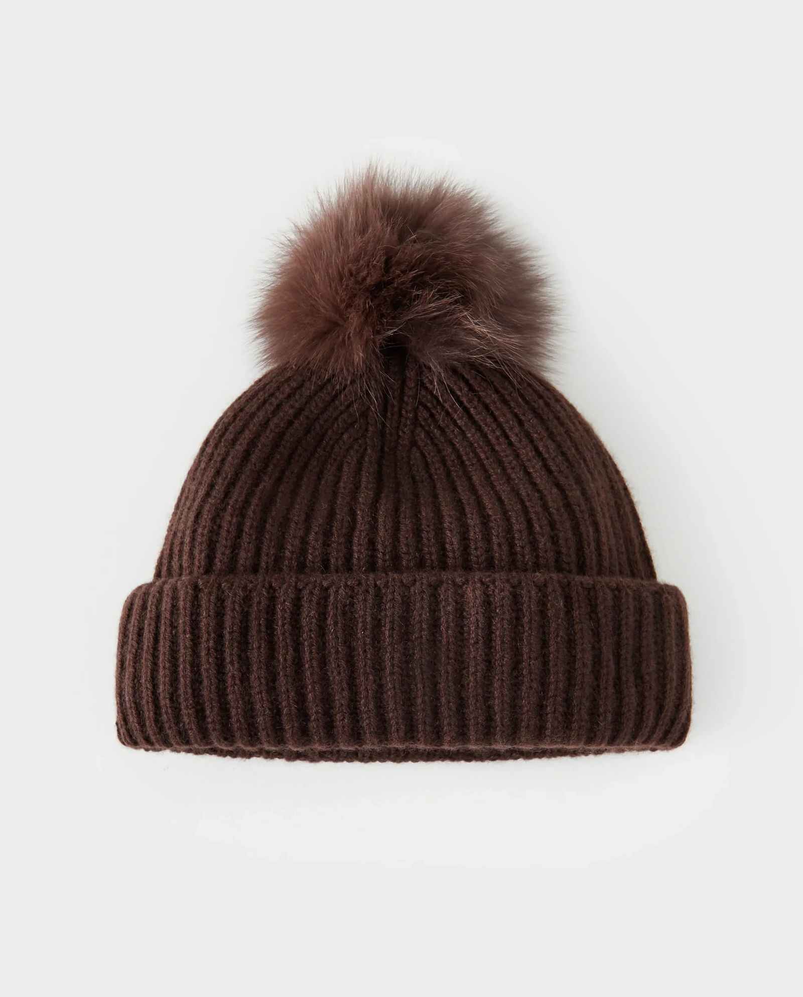 Kaszmirowa czapka z pomponem - Image #0