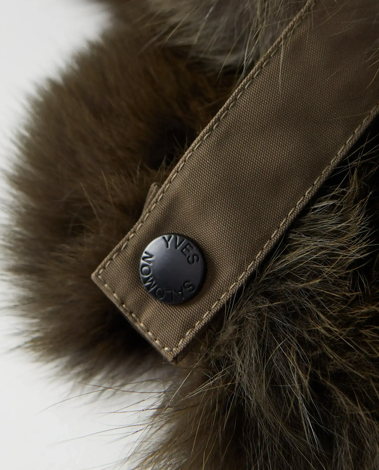 Beżowa czapka uszatka - Image #6