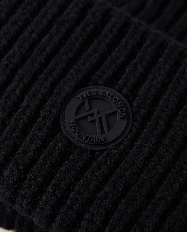 Czarna czapka beanie z logo - Image #2