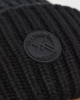Czarna czapka beanie z logo - Image #3