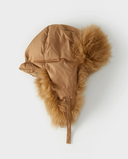 Czapka uszanka z futrem - Image #0