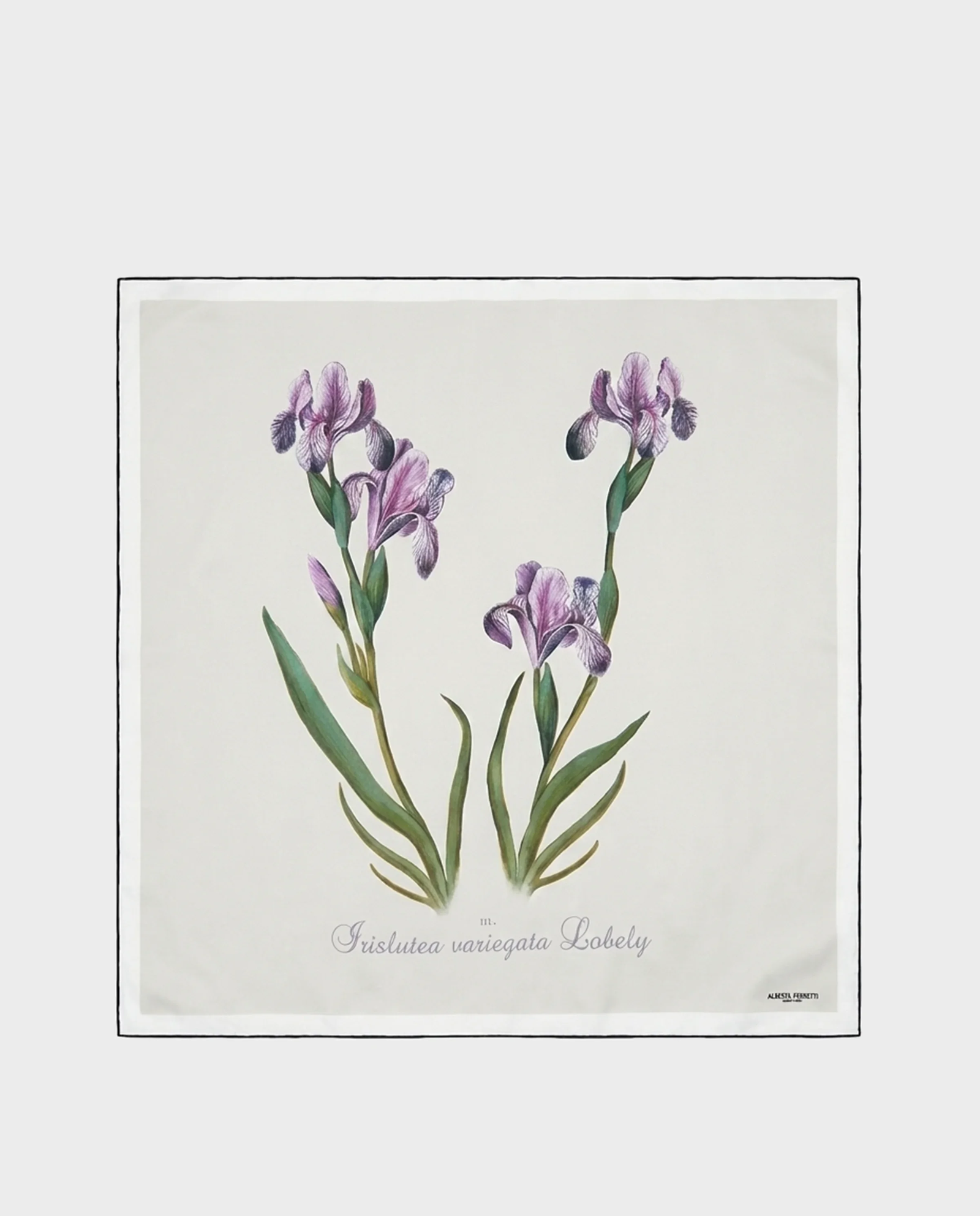 Jedwabna apaszka z printem - Image #2