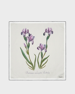 Jedwabna apaszka z printem - Image #2