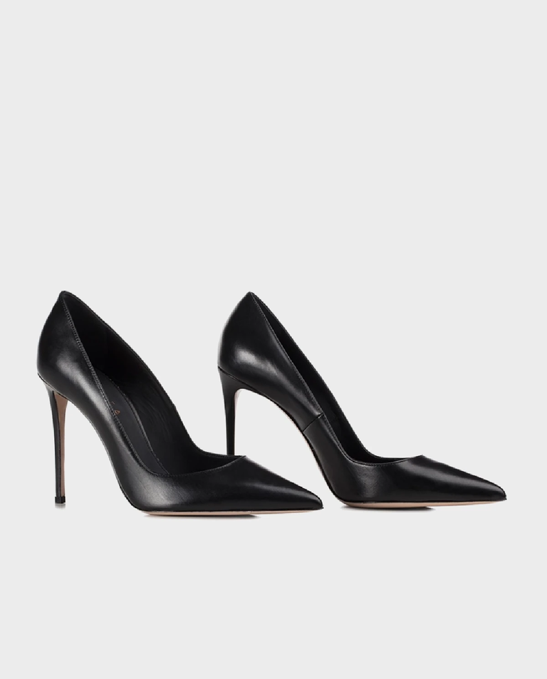 Czarne szpilki Eva 100