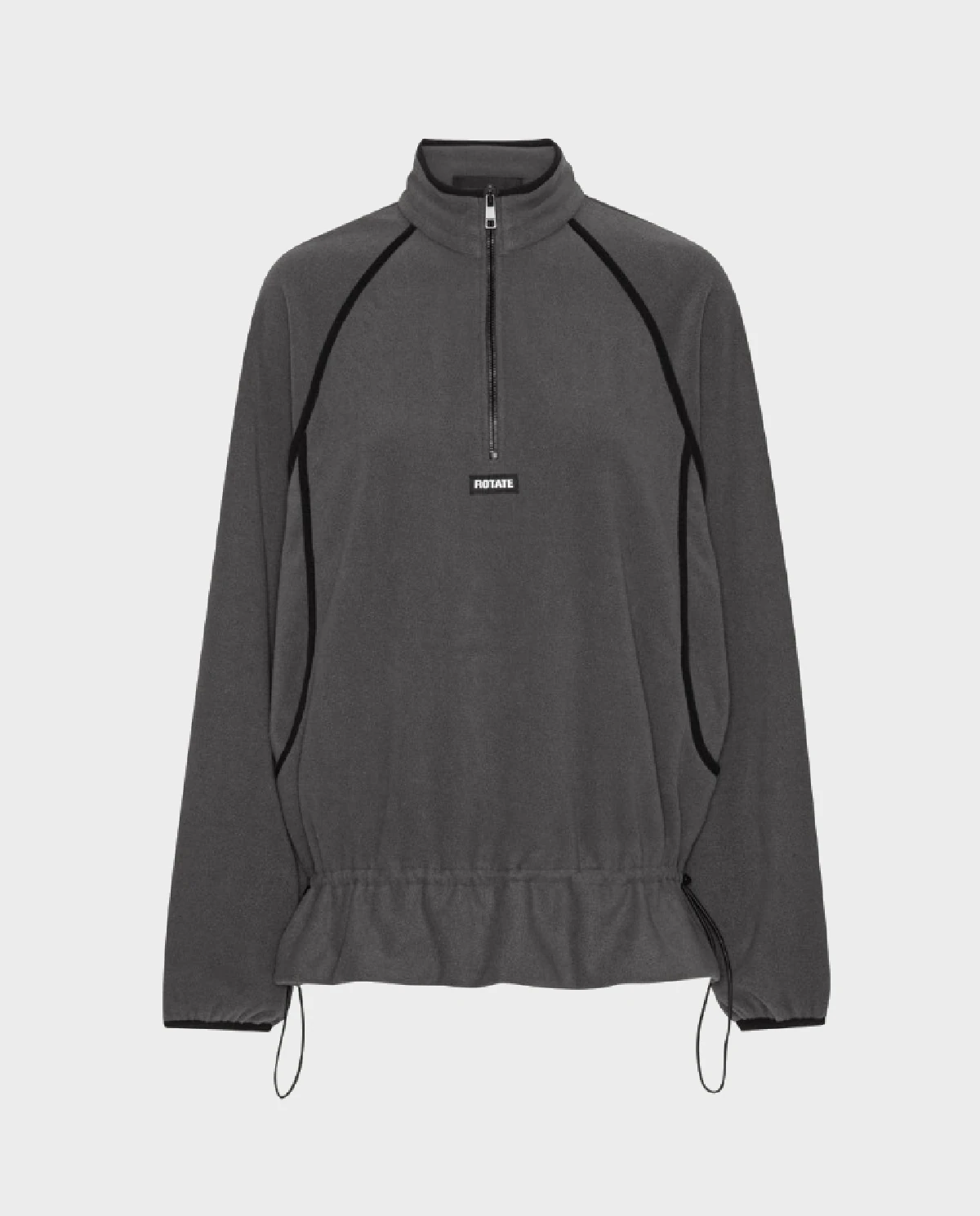 Ciemnoszara polarowa kurtka - Image #1