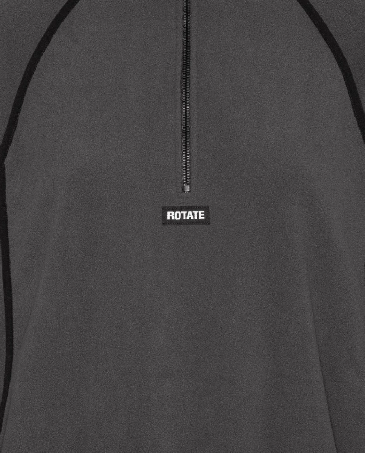 Ciemnoszara polarowa kurtka - Image #4