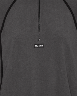 Ciemnoszara polarowa kurtka - Image #4