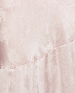 Jasnoróżowa sukienka maxi w kwiaty - Image #4